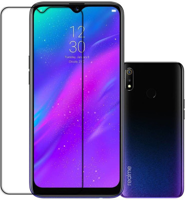 DOWRVIN Front and Back Tempered Glass for Realme 3(Pack of 1)