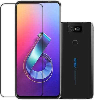 DOWRVIN Front and Back Tempered Glass for ASUS ZENFONE 6(Pack of 2)