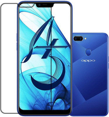 DOWRVIN Front and Back Tempered Glass for OPPO A5(Pack of 1)