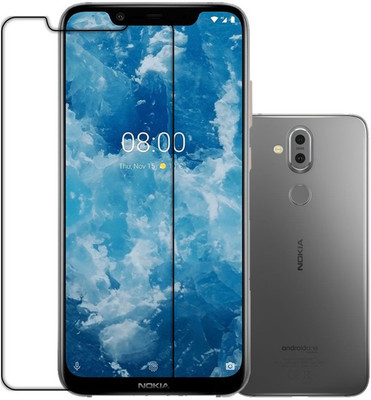 DOWRVIN Front and Back Tempered Glass for NOKIA 7.1 PLUS(Pack of 2)