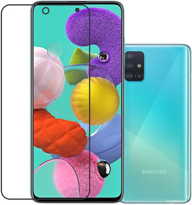 DEVOLD ENTERPRISES Front and Back Screen Guard for SAMSUNG A51(Pack of 1)