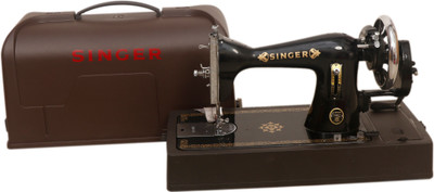 Singer Passion Straight Stitch Hand Sewing Machine With Cover & Base ( Black ) By AA Retails Manual Sewing Machine( Built-in Stitches 1)