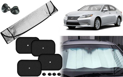 Auto Kite Dashboard, Rear Window, Side Window Sun Shade For Lexus Lexus(Silver, Black)
