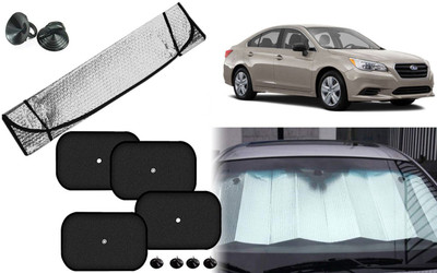 Auto Kite Dashboard, Rear Window, Side Window Sun Shade For Subaru Legacy(Silver, Black)