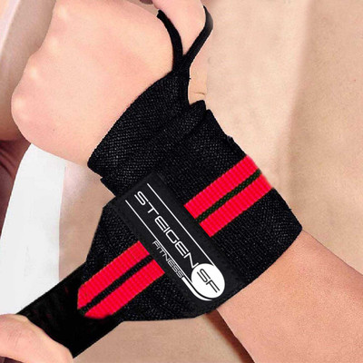 STEIGEN FITNESS Wrist Wrap, Wrist Support, Wrist Band With Thumb Support (1 Pair) Wrist Support