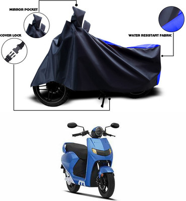 ANTHUB Two Wheeler Cover for 22Motors(Blue)
