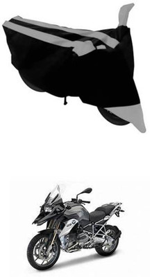 RONISH Two Wheeler Cover for BMW(R 1200 GS, Black, Silver)