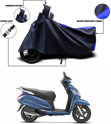 ANTHUB Two Wheeler Cover for Honda(Activa 125, Blue)