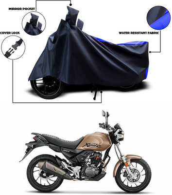 ANTHUB Two Wheeler Cover for Hero(Xpulse 200T, Blue)