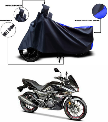 ANTHUB Waterproof Two Wheeler Cover for Hero(Xtreme 200S, Blue)