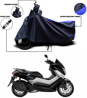 ANTHUB Waterproof Two Wheeler Cover for Yamaha(Blue, Black)