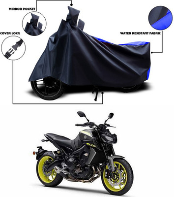 ANTHUB Two Wheeler Cover for Yamaha(MT 9, Blue)