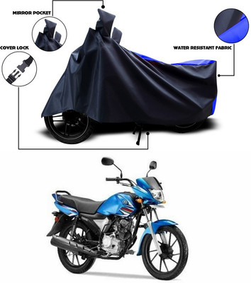 ANTHUB Waterproof Two Wheeler Cover for Yamaha(Saluto RX, Blue)