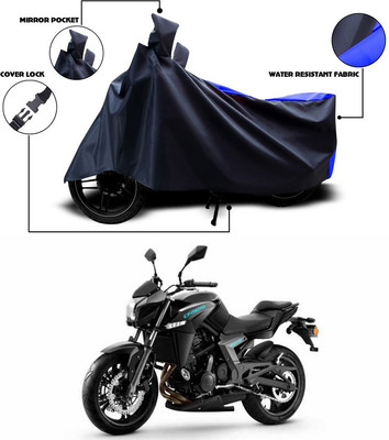 ANTHUB Two Wheeler Cover for Universal For Bike(Blue)