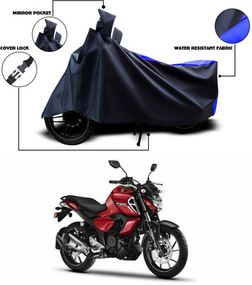 ANTHUB Waterproof Two Wheeler Cover for Yamaha(FZ-S FI, Blue)