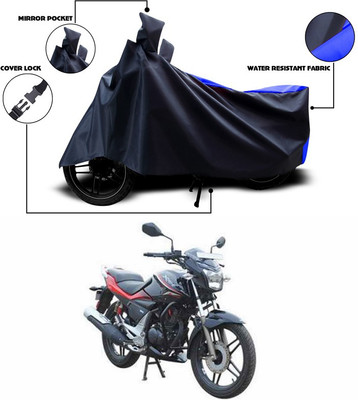 ANTHUB Two Wheeler Cover for Hero(Xtreme Sports, Blue, Black)