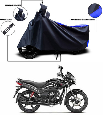 ANTHUB Two Wheeler Cover for Hero(Passion Xpro, Blue)