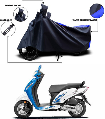 ANTHUB Waterproof Two Wheeler Cover for Honda(Activa i, Blue)