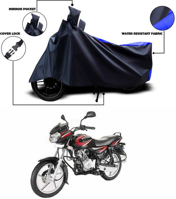 ANTHUB Two Wheeler Cover for Bajaj(Discover 125 DTS-i, Blue)