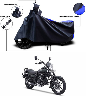 ANTHUB Two Wheeler Cover for Bajaj(Avenger 160 Street, Blue)