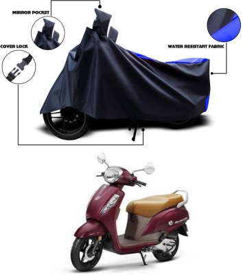 ANTHUB Two Wheeler Cover for Suzuki(Access 125, Blue)