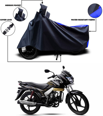 ANTHUB Two Wheeler Cover for Mahindra(Centuro, Blue)