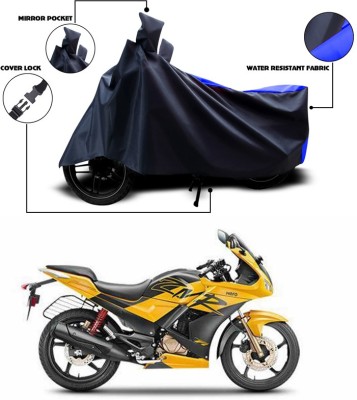 ANTHUB Two Wheeler Cover for Hero(Karizma ZMR, Blue)