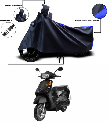 ANTHUB Waterproof Two Wheeler Cover for Indus(Yo EXL, Blue)