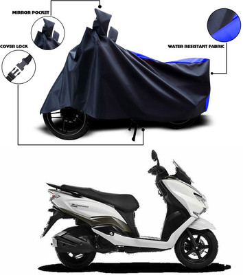 ANTHUB Two Wheeler Cover for Suzuki(Burgman Street, Blue)