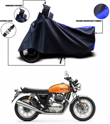 ANTHUB Two Wheeler Cover for Royal Enfield(Continental GT 650, Blue)