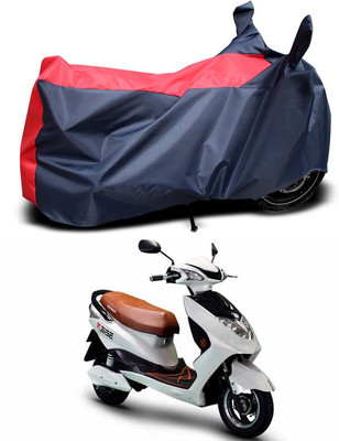 ANTHUB Waterproof Two Wheeler Cover for Okinawa(Red, Blue)