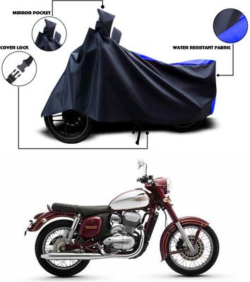 ANTHUB Two Wheeler Cover for Universal For Bike(Blue)