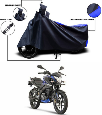 ANTHUB Two Wheeler Cover for Bajaj(Pulsar 160 NS DTS-i, Blue)