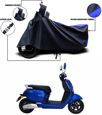 ANTHUB Two Wheeler Cover for Okinawa(Blue)