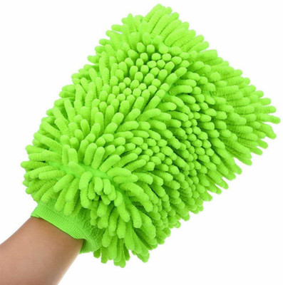 New Era by sanchi Microfiber Vehicle Washing  Hand Glove(Pack Of 1)