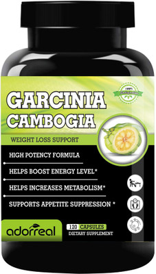 Adorreal Garcinia Cambogia for Weight Loss Support (Pack of 1)(120 Tablets)