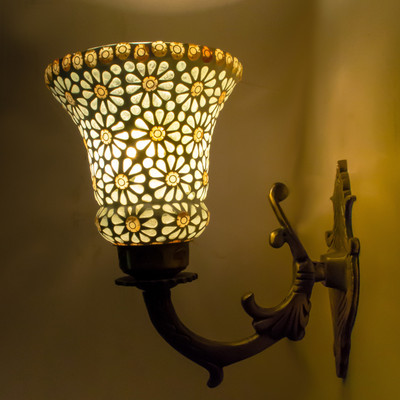 DevBeads Wallchiere Wall Lamp Without Bulb