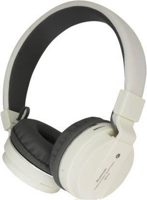 Techobucks Foldable HD Sound Quality Sh-12 Bluetooth Headphone Bluetooth Gaming(Multicolor, On the Ear)