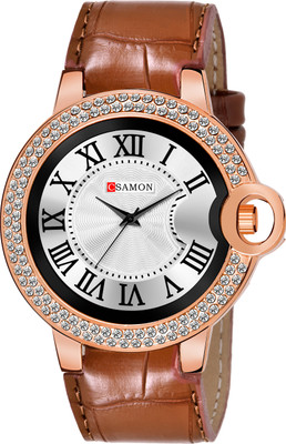 Csamon Csamon_13_Beige Designer Fashion Wrist Analog Watch  - For Men
