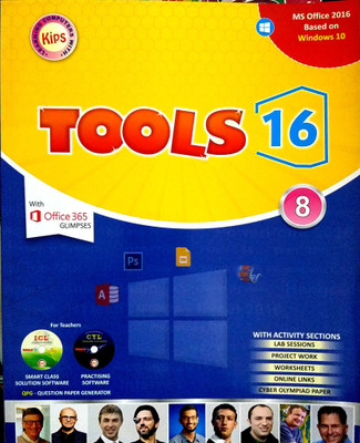 TOOLS 16 For Class 8(BOOK, Kips Learning)