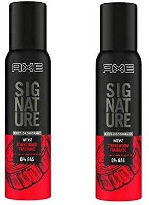 AXE intense deodorant each 122ml pack of 2 Body Spray  -  For Men & Women(244 ml, Pack of 2)