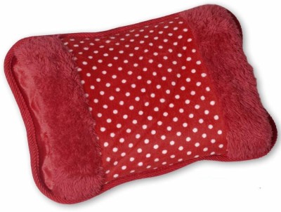 MedFest Soft Velvet Cover, Ideal for Warm Your Hands Pain Relief Muscle Relaxation and Comfort Use and As Pillow Electric… Hot Water Bag 1 L Hot Water Bag(Red)