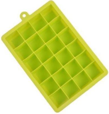 Smitex Flexible Silicone Honeycomb Shape Ice Cube Tray - 24 Grids Cavity Mold for, Coffee, Fruit Juice, Soft Drink Blue, Green Silicone Ice Cube Tray (Pack of 1) Blue Silicone Ice Cube Tray (Pack of1) Green Silicone Ice Cube Tray(Pack of1)