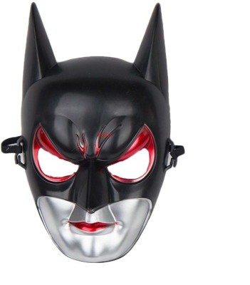 KAKU FANCY DRESSES Superhero Batman Face For Kids Party Mask(Black, Silver, Pack of 1)