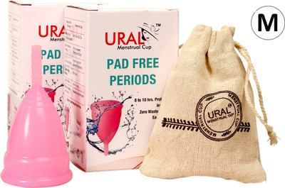 URAL Medium Reusable Menstrual Cup(Pack of 2)