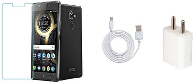 HIGHKY Screen Protector Accessory Combo for Lenovo K8 Note(White)