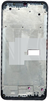 SMART OPPO A1K Front Housing LCD Frame Bezel Plate Front Panel(Black)
