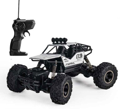 Jiyansh Creation j c Off-Road Rock Crawler Truck Vehicle 2.4Ghz 2WD 1: 20 Radio Remote Control Cars Electric Fast Racing Buggy Hobby Car(Multicolor)
