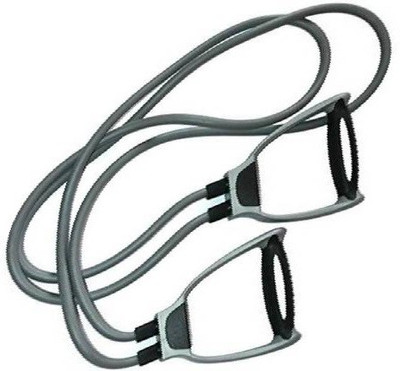 EMMKITZ Resistance Tube/Toning Tube/Exercise band Resistance Tube (Gray) Resistance Tube(Grey)