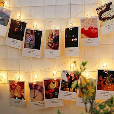 WunderVoX 16 LEDs 2.76 m Transparent Steady Clip Rice Lights(Pack of 1)